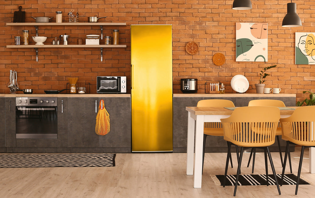 Choosing the colour and finish for your fridge freezer to compliment your kitchen