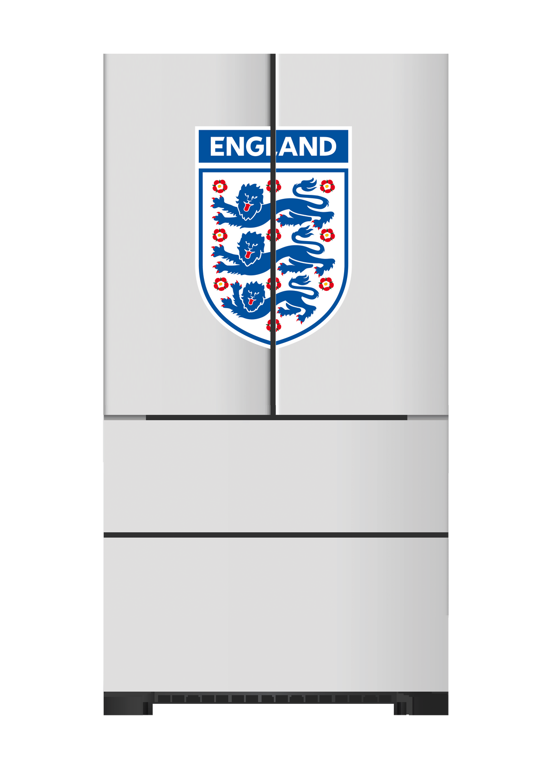 England 3 Lions Badge Graphic